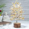 dropship from factory crocon seven chakra gemstone tree feng shui figurine money bonsai good luck reiki healing crystals balancing decoration ornament sculpture wealth prosperity table room decor gift size 10-12" mass production supply