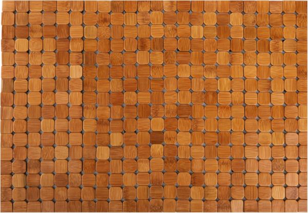 manufacturer direct dicunoy bamboo bath mat, bathroom shower rug, wooden toilet doormats for shower doorsteps, sauna, tub (23.6" l x 16" w) trade price