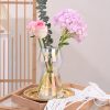 oem/odm services 8 inch glass flower vases for decor, iridescent vase decorative home indoor desk decoration for home décor, hydroponic vase for living room wedding table centerpieces housewarming gift (iridescent) affordable bulk deals