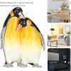 dropship from factory belupai penguins couple figurine decorative, penguins with hinged enameled jewelry box, jewelry box hinged trinket boxes for ornament desktop crafts collection decor mass production supply