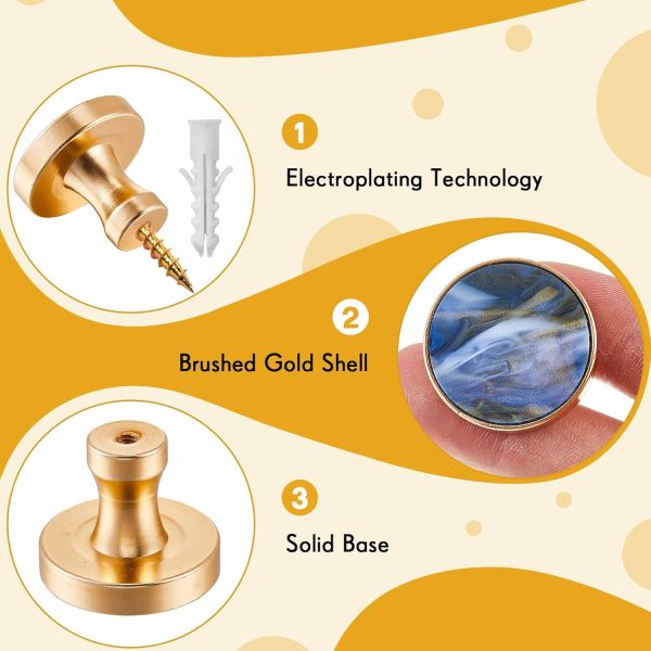 competitive pricing 20 pcs brushed gold shell decorative wall hooks bathroom towel hook hanger cute hat hooks brass hanging knobs for walls round coat hooks for key purse girls clothing hotel coat, 1 , 1.2 , wall mounted one-stop wholesale