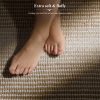 manufacturer direct bsicpro rugs and mats sets, 2 piece thick absorbent chenille, non slip, soft shaggy floor mats for bathroom, machine washable (20" x 47" plus 16" x 24", beige) trade price