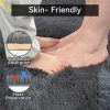 global sourcing poboton small throw rugs for bedroom, 3x5 non slip mini area rug, fluffy washable rug, affordable fluffy grey carpet, door entryway indoor inside front entrance dog mat, home decor aesthetic, nursery oem/odm services