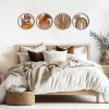 bulk purchase qunclay 4 pieces boho wall art wooden bohemian wall decor hanging art nursery wall decor farmhouse geometric hanging decor 10 inch aesthetic wood minimalist wall art for apartment bedroom trade price