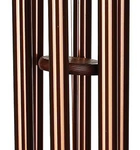 producer to buyer woodstock wind chimes original amazing grace chime, 40" bronze wind chimes for outside, outdoor decor for your patio, porch, and garden discounted pricing