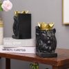 supplier direct book ends decorative, lion bookends for shelves, animal book stopper decorative, modern book ends for heavy books, lion figurines statues indoor, unique book lover gift(black lion) wholesale prices