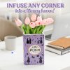 oem/odm services handmade book shaped flower vase, book lovers gifts, book shelf decor aesthetic, large ceramic utensil holder for kitchen counter, home kitchen decor, planter pot library decor (little women) affordable bulk deals