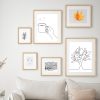 bulk purchase puthiac 11x14 oak wood picture frame - minimalist 11x14 frame wood for wall art decor, 11"x14" natural solid wood poster frames for wall art photo and prints(3 pack, beige) trade price
