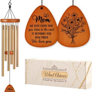 producer to buyer gifts for mom, mom gifts wind chimes, birthday gifts for mom from daughter son, love reminder gifts for mothers day thanksgiving christmas discounted pricing