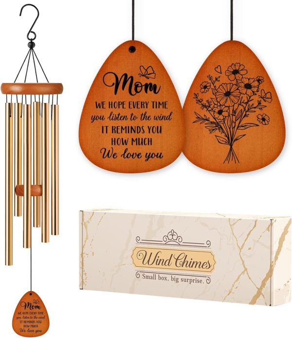 producer to buyer gifts for mom, mom gifts wind chimes, birthday gifts for mom from daughter son, love reminder gifts for mothers day thanksgiving christmas discounted pricing