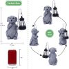dropship from factory solar garden decor statues figurine: garden art for patio balcony yard lawn - unique christmas birthdays gifts for mom grandma women wife sister mass production supply
