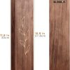 bulk purchase 4 pack wood indoor wall planter, modern wall decor for living room bedroom, farmhouse pocket wall vases for dried flowers and faux greenery plants - brown trade price