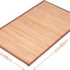 manufacturer direct nisorpa natural bamboo mat rug,20x31 inches small bath shower mat non-slip floor runner rug for bathroom bamboo matting carpet for entryway bedroom kitchen trade price