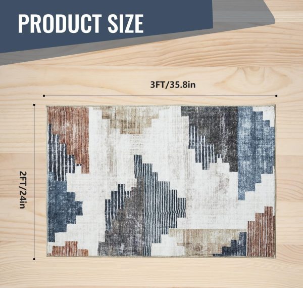 global sourcing area rug,abstract color blocks entryway rug,rugs for entryway with low-pile design,indoor door mat with anti-skidding backing,simple daily care rugs for entryway,soft feet feeling entry rug,2x3 rug oem/odm services