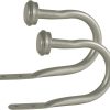 bulk purchase decopolitan cap curtain holdback, nickel factory discount
