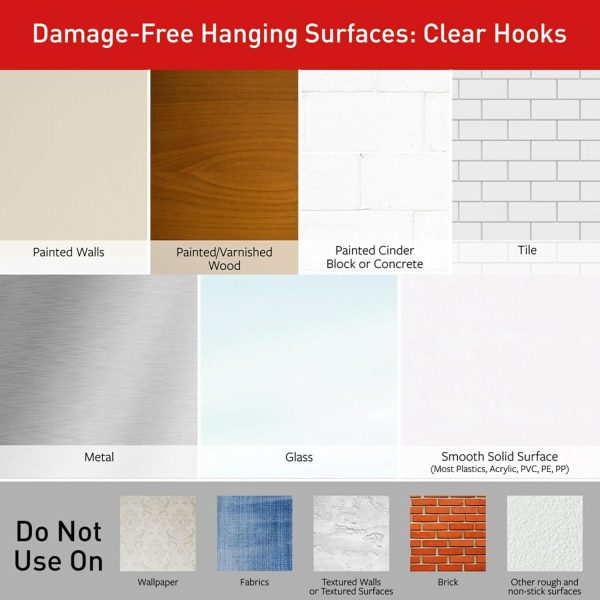 competitive pricing command medium clear wire toggle hooks,10 hooks and 12 command strips, damage free hanging wall hooks with adhesive strips, adhesive hooks for hanging christmas decorations, holds up to 2 lb one-stop wholesale