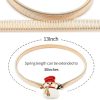 bulk purchase 4 pack christmas curtain tieback buckle aluminum alloy spring design curtain holdback carving design christmas curtain ties for drapes curtain ties backs modern style curtain holdback decor (snowman) factory discount