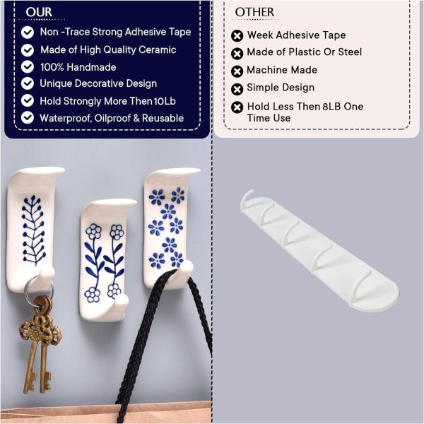 competitive pricing indian shelf boho decorative hooks adhesive hooks sticky hooks for wall shower loofah holder for shower hooks no damage hanging adhesive key holder drywall hooks for hanging adhesive towel hooks-3 set one-stop wholesale