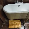 manufacturer direct hjjkkh bath mat rayon derived from bamboo 15.7x 23.6 inches, non slip and foldable floor shower bath mat for bathroom, bathtub, shower, sauna, hot tub trade price