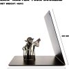 supplier direct master yoda force metal bookend, double-sided printing yoda pattern, creative gift for star war lovers wholesale prices