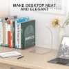 supplier direct acrylic bookends 4 pieces, book ends for shelves, clear bookends for book shelves and desktop organizer, transparent bookends to hold books for home office supplies wholesale prices