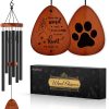 producer to buyer steadstyle dog memorial gifts for loss of dog, pet memorial wind chime, loss of dog sympathy gift, dog remembrance gift in memory of dog cat. discounted pricing