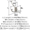 competitive pricing amerock h37004g10 | vicinity triple prong decorative wall hook | satin nickel hook for coats, hats, backpacks, bags | hooks for bathroom, bedroom, closet, entryway, laundry room, office one-stop wholesale