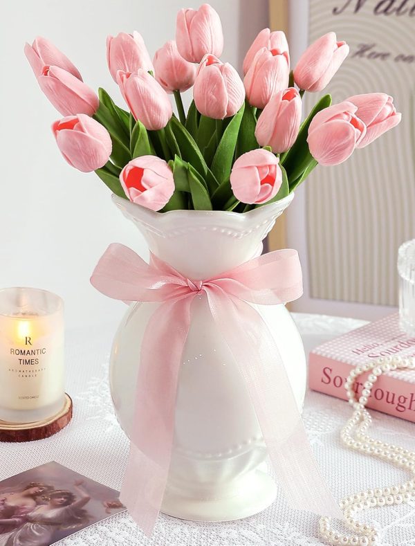 oem/odm services cute vase - aesthetic flower vase - coquette bow vase - cute flower vase - bow decor bedroom - bow room decor - coquette room decor - pink bow decor - room decor coquette affordable bulk deals