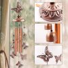 producer to buyer wind chimes outdoor clearance, butterflies aluminum tube windchime with s hook,patio garden decor, housewarming gift. discounted pricing