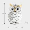 dropship from factory owl statue for home decor accents,owl decor for bookshelf bedroom living room office table desk mantle tv stand boho decoration,modern shelf decor accents animal sculptures for birds lovers,owls gift mass production supply