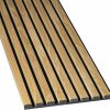 bulk purchase wood panels for wall - oak acoustic wall panels - 4pk wall wood panels - 94.49” x 12 - soundproof wood wall panels for decor - acoustic slat wood wall panels for interior decoration of walls (oak) trade price