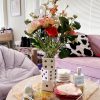 oem/odm services ceramic dice vase - unique decor for dried flowers, rose, pampas grass - stunning design for any modern space for inspiring smiles affordable bulk deals