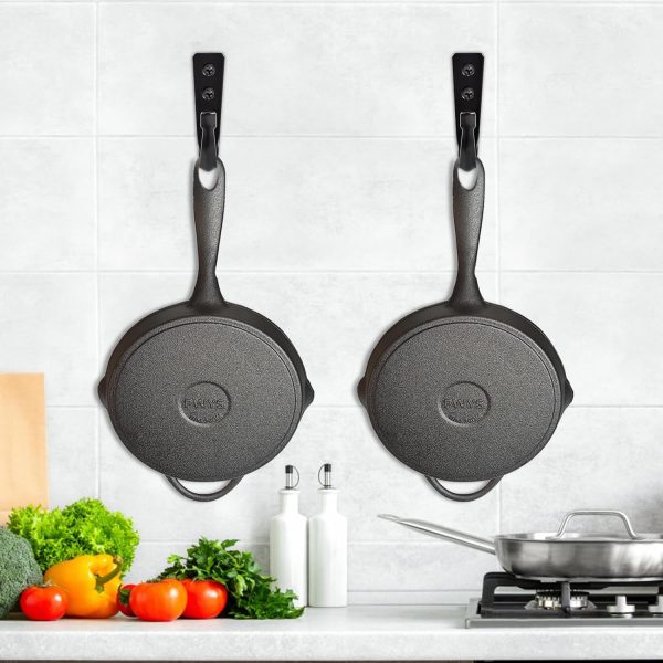 competitive pricing wodegift 5pcs large size wall hooks, heavy duty wall hooks for hanging, coat hooks for hanging, large size wall hooks, for hanging heavy duty pans, backpacks, coats and garage items (black hooks) one-stop wholesale