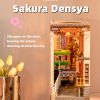 supplier direct rolife led book nook kit-decorative bookend stand-3d wooden puzzle for adults-bookshelf insert booknook-room decor for teen girls boys women men wholesale prices