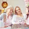 producer to buyer astarin 35“ sun and moon solar wind chimes for outside hanging led solar lights outdoor garden lantern decorative as gift for women mom grandma best friends' birthday gift discounted pricing