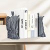 supplier direct bookends height 9.5" book ends decor merchandise resin,gifts for living room bedroom office decoration (9.5 inch) wholesale prices