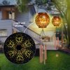 producer to buyer astarin 35“ sun and moon solar wind chimes for outside hanging led solar lights outdoor garden lantern decorative as gift for women mom grandma best friends' birthday gift discounted pricing