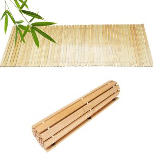 manufacturer direct bamboo bath mat bathroom mat beach mat bamboo rug,foldable floor shower mat,non slip shower mat wood bath mat, quick drying mats for bathroom, bathtub, shower, sauna, hot tub trade price