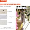 producer to buyer vevor large wind chimes for outside – 45" memorial wind chimes, unique 6-tube deep tone memorial wind chimes, bronze outdoor decor for patio, porch, garden, and backyard discounted pricing