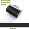 bulk purchase 10m black wood grain removable pvc waterproof border wall decor removable self adhesive kitchen bathroom tiles sticker wallpaper 4.2x390 trade price