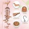 producer to buyer dachshund dog wind chimes for outside,metal windchimes,dachshund dog gifts for women/men,wind chime garden decor outdoor,memorial/housewarming/birthday/festival gifts,front yard decor discounted pricing