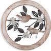 factory direct fgstyle ultra-thick bathroom wall decor bird on tree branch bathroom wall art farmhouse wall decor for outdoor kitchen bathroom bedroom living room garden office(11.8×11.8in) volume discount