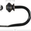 bulk purchase beme international urn holdback pair, 5.5 x 1.5 x 4 inches, brown factory discount