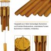 producer to buyer bamboo wind chimes outdoor,wooden wind chimes with melody deep tone,30" classic zen garden windchime for relaxation, grace.home décor for patio, garden or indoor discounted pricing