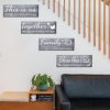 bulk purchase joyhawk 4 pieces wall decor signs, this is us, together, bless this home, family rustic wooden farmhouse wall art décor for living room bedroom kitchen, , 4.7 x 13.8 inch(grey) trade price