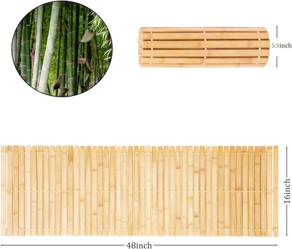 manufacturer direct bamboo bath mat bathroom mat beach mat bamboo rug,foldable floor shower mat,non slip shower mat wood bath mat, quick drying mats for bathroom, bathtub, shower, sauna, hot tub trade price
