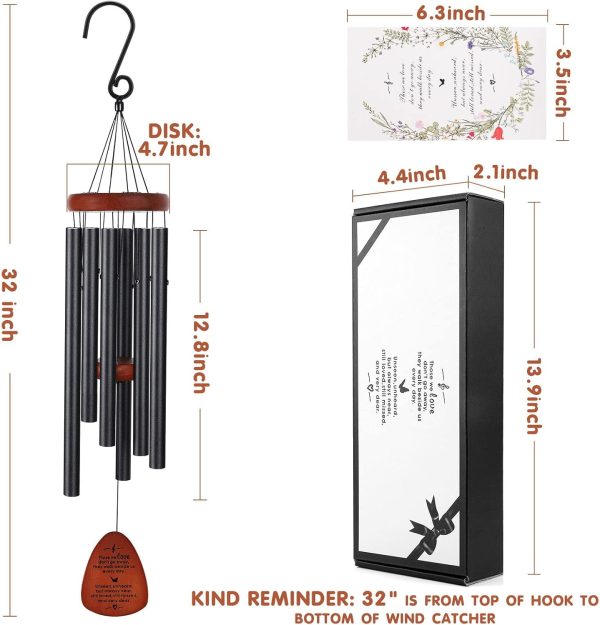 producer to buyer memorial wind chimes, sympathy wind chimes for loss of loved one, gifts for who loss of dad mom baby brother friends, best sympathy gift wind chimes for outside, send love and strength discounted pricing