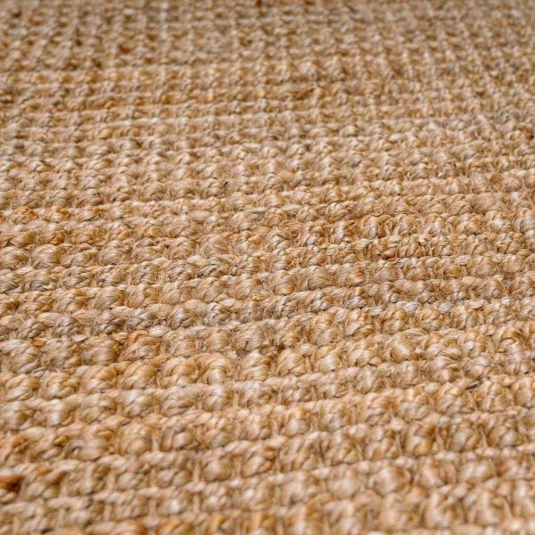 manufacturer direct hauteloom moncton sea grass jute rug - natural fiber area rug - natural fringe tassel - rattan wicker look carpet - brown - 3' x 5' trade price