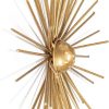 factory direct fetco habitat wa3718w cabers ssilver starbursts metal wall art, metallic 8.5" x 8.5" volume discount