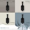 competitive pricing amerock h37007mb | alder double prong decorative wall hook | matte black hook for coats, hats, backpacks, bags | hooks for bathroom, bedroom, closet, entryway, laundry room, office one-stop wholesale